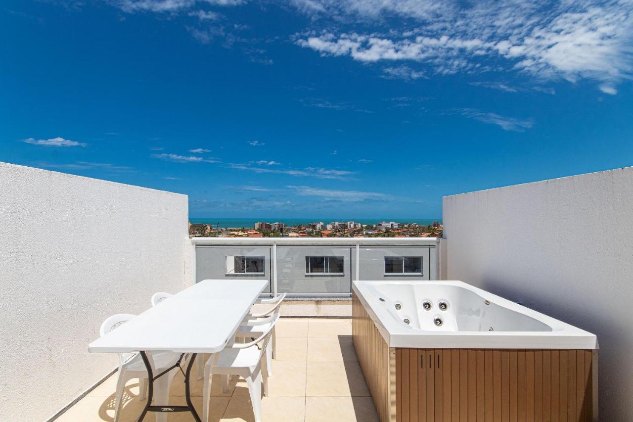 Tríplex com Jacuzzi Privativa em Porto das Dunas por Carpediem Aquiraz Exterior foto